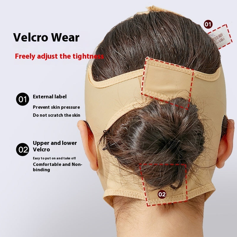 Line Carving Small V Face Mask Liposuction Head Cover After Face Suction