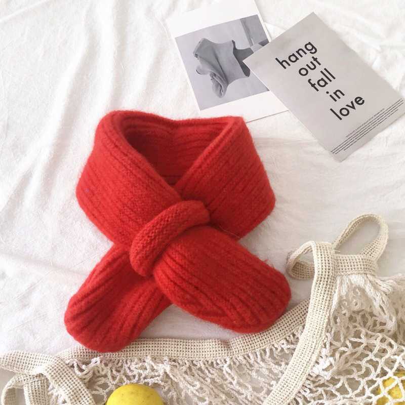 Candy Color Sleeve Children's Scarf Neck Cover