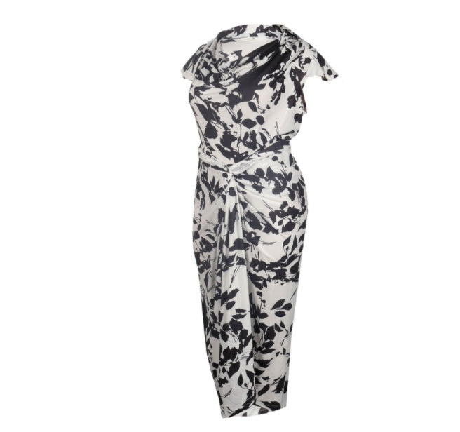 Printed Strap Loose Size Two Piece Set
