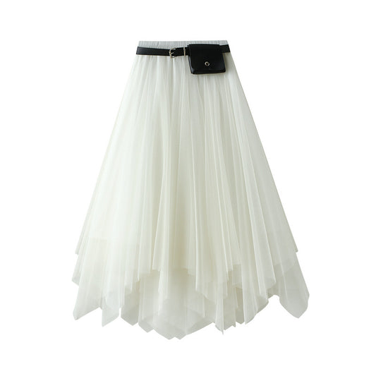 Big Swing Skirt Super Fairy Lace Gauzy Dress Women