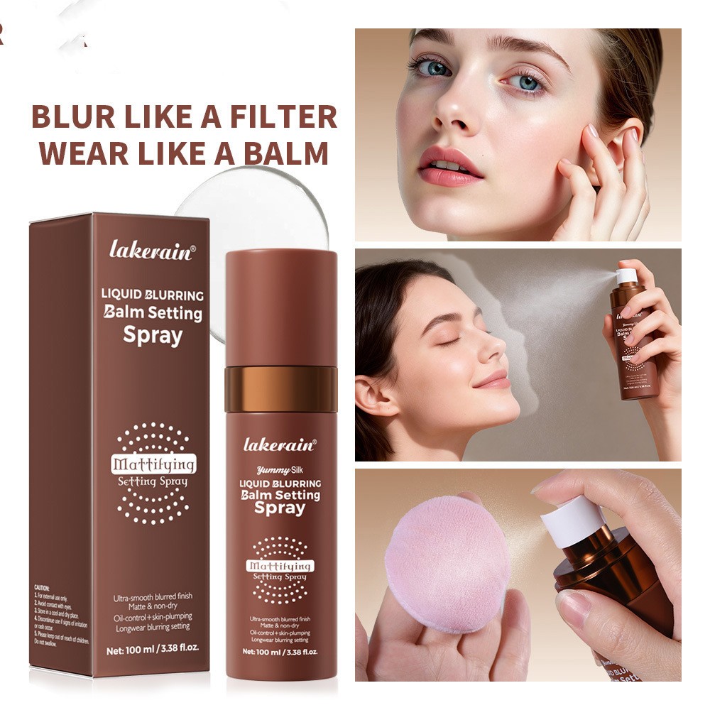 Long-lasting, Smudge-proof Setting Spray