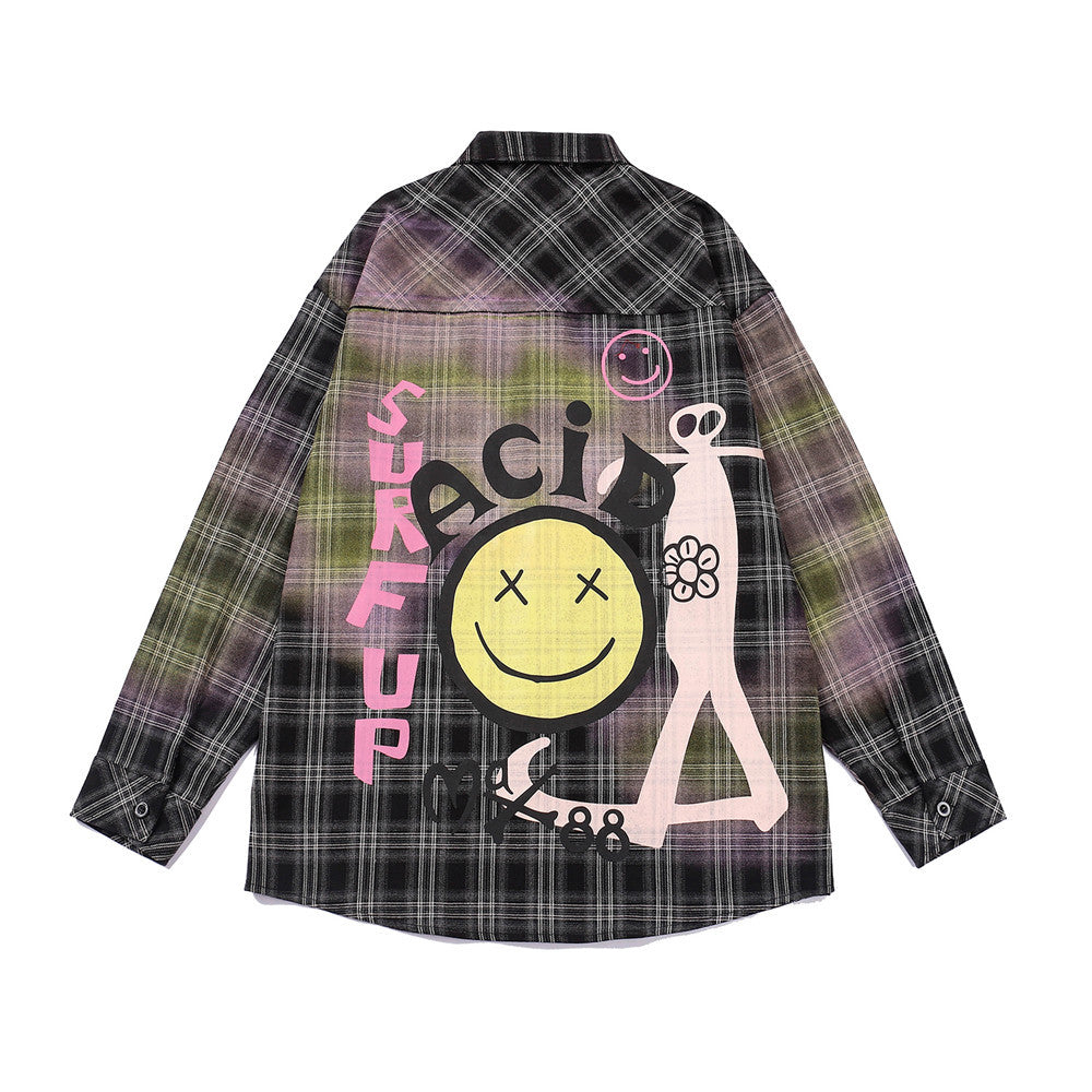 Lazy Fashion Brand Loose Lapel Shirt Autumn Cardigan Jacket