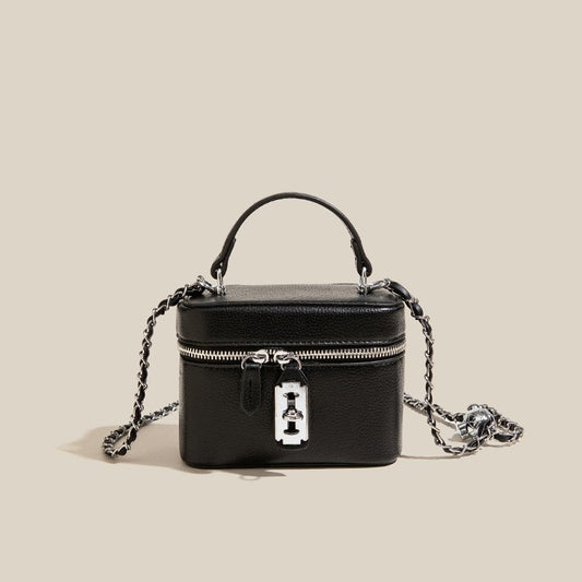 High Sense Chain Box Square Pouch Women