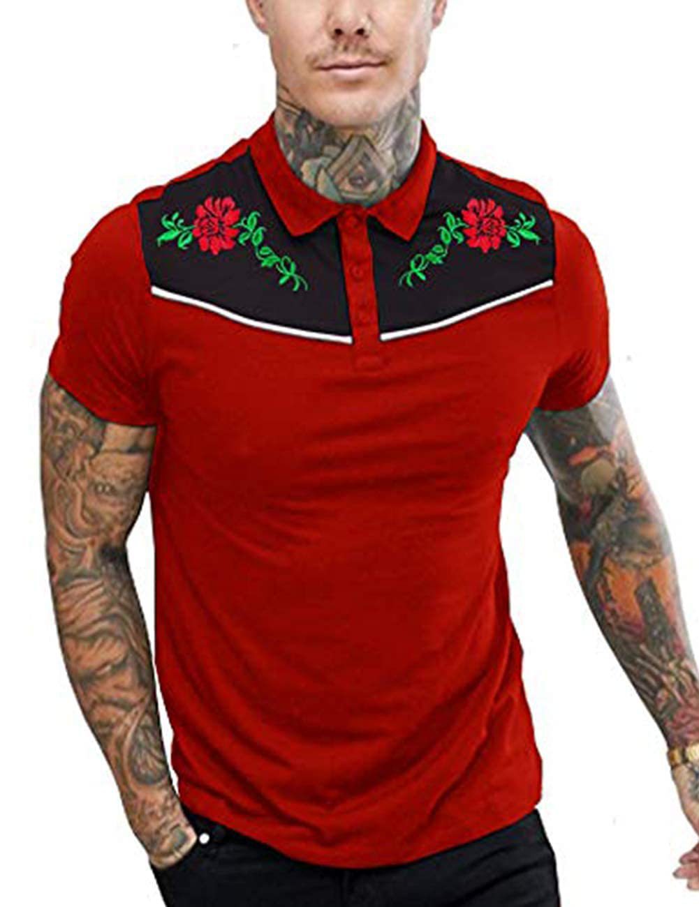 Printed Short Sleeve Simple Fashion Loose