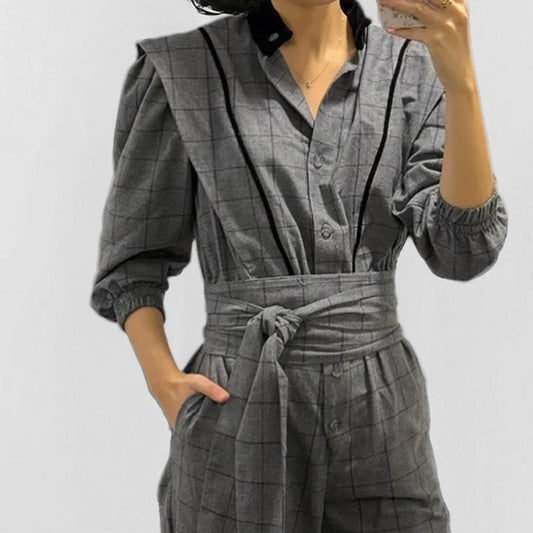 Ternede Retro Elegante og Moderigtige Snørebukser