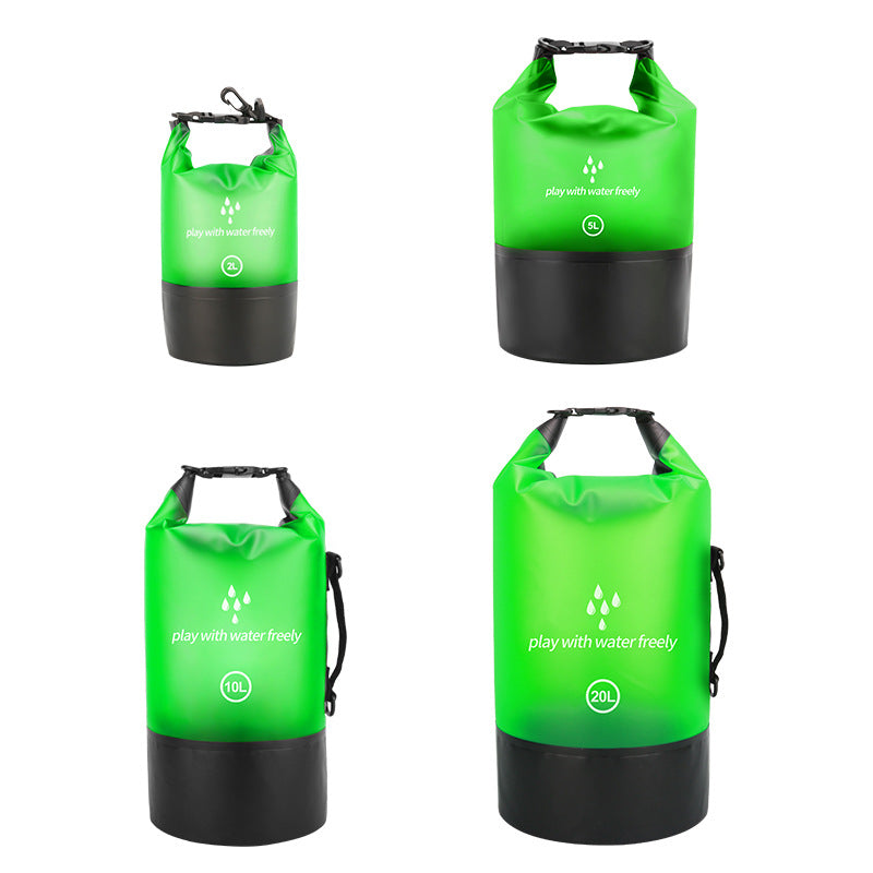 PVC Coating Material Only Backpack Portable Buggy Bag