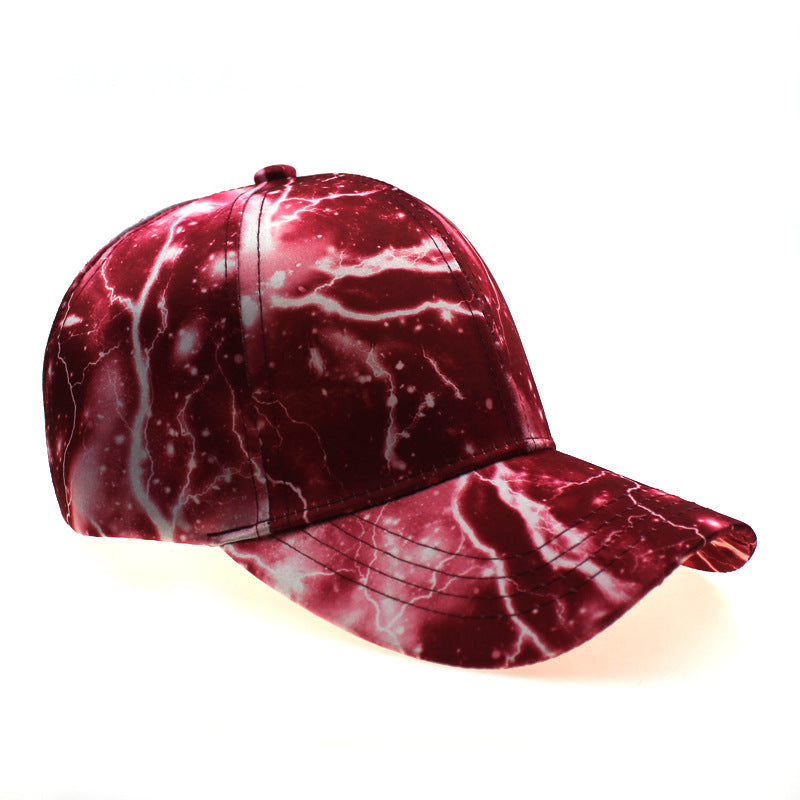 Lightning Print Pattern Hat For Women