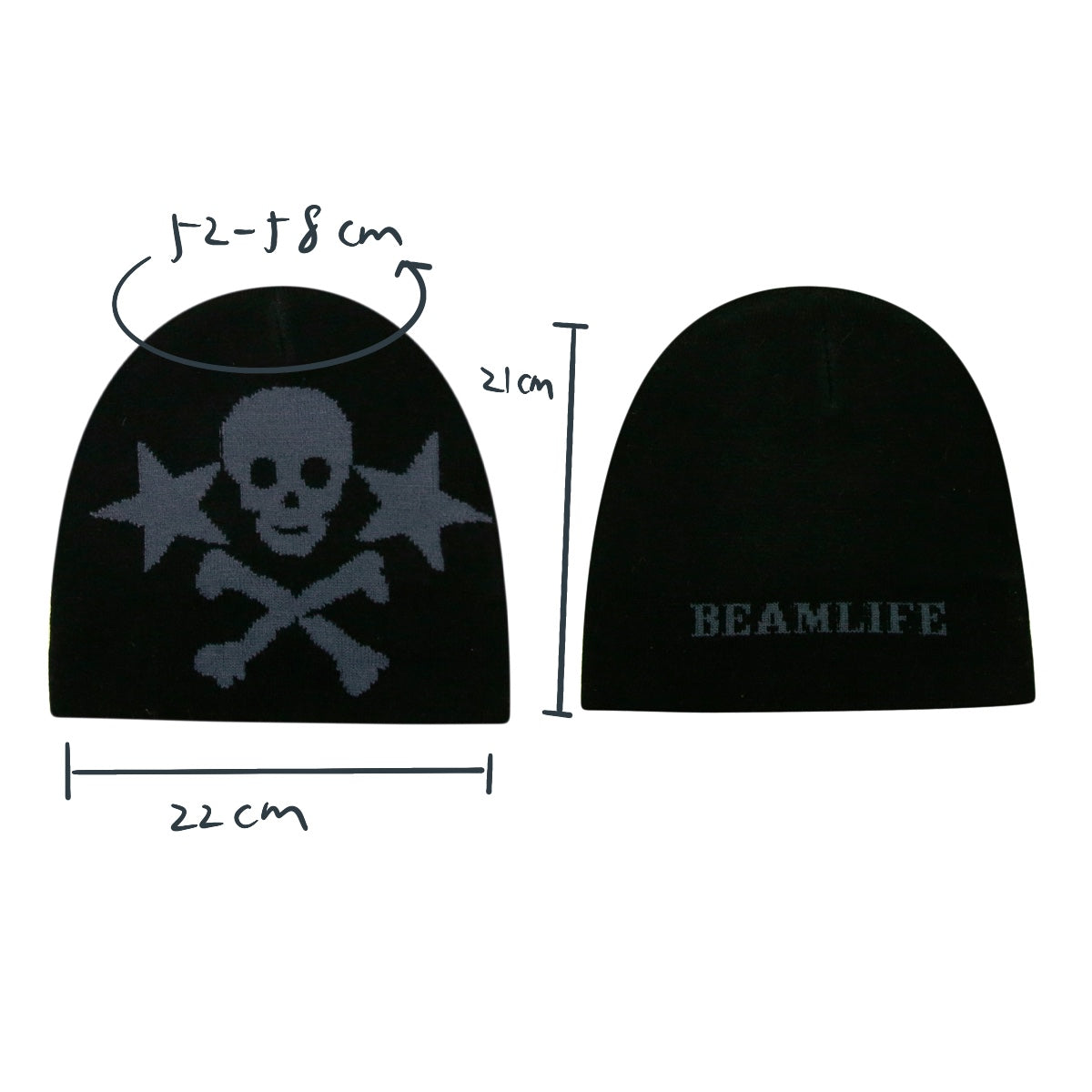 Cold Protection In Warm Hip Hop Fashion All-match Woolen Cap