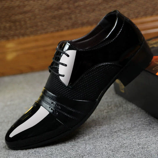 New men's fashion business casual shoes dress shoes