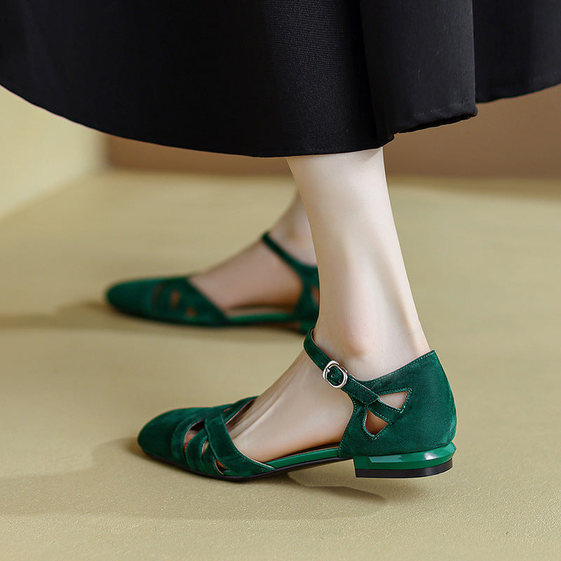 French Style Classic Retro Roman Sandals