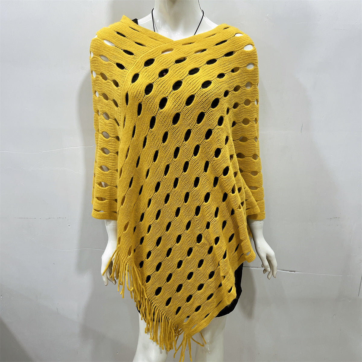 Korean Style Loose New Fashion All-matching Hollow Out Sweater