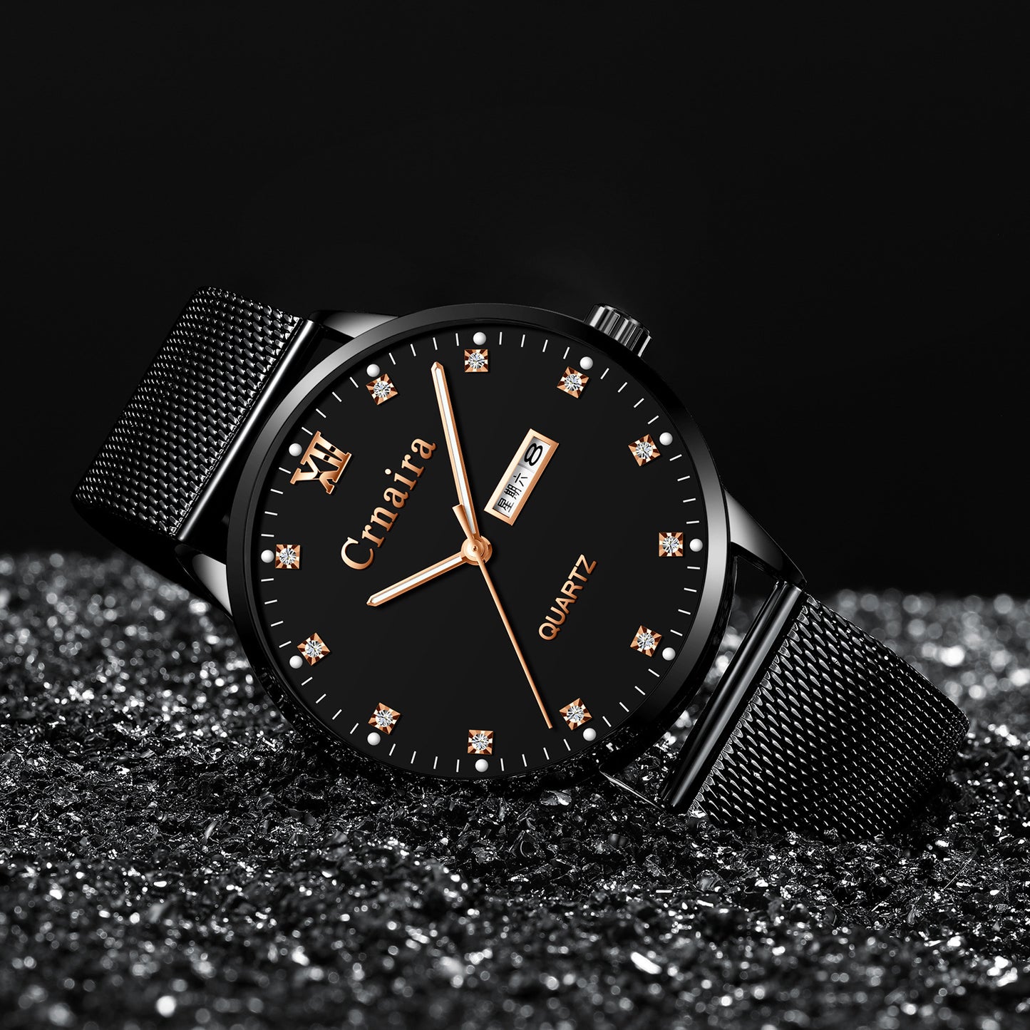Men's Multifunctional Waterproof Fashion Luminous Quartz Watch