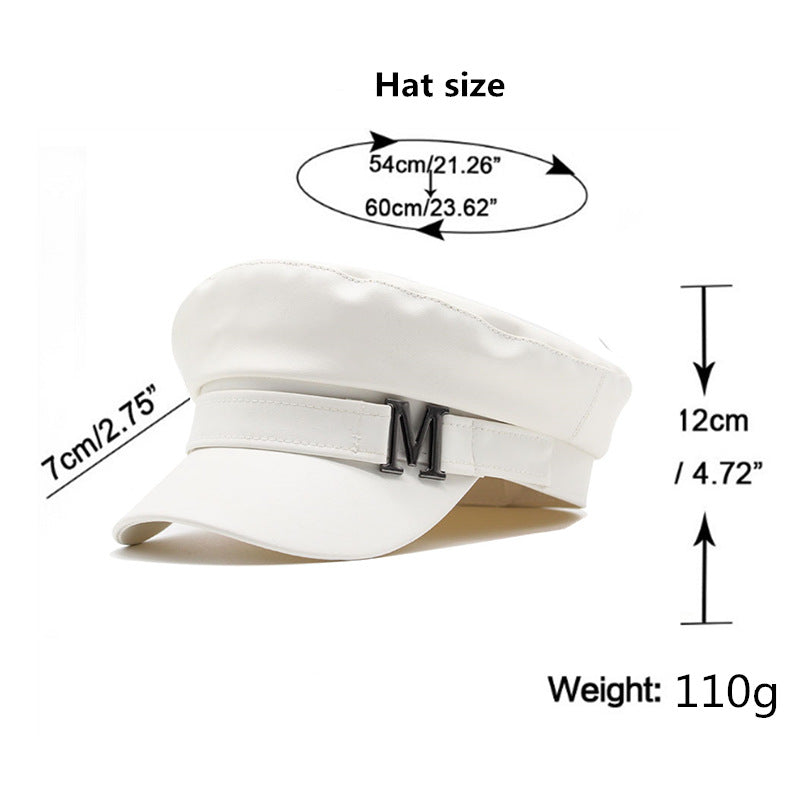 Men And Women Fashion Simple Solid Color Beret
