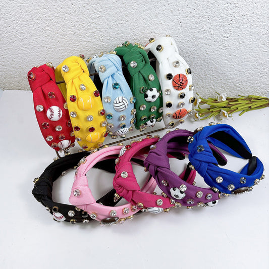 Fashion Enkel Rhinestone Hårbøjle Til Kvinder
