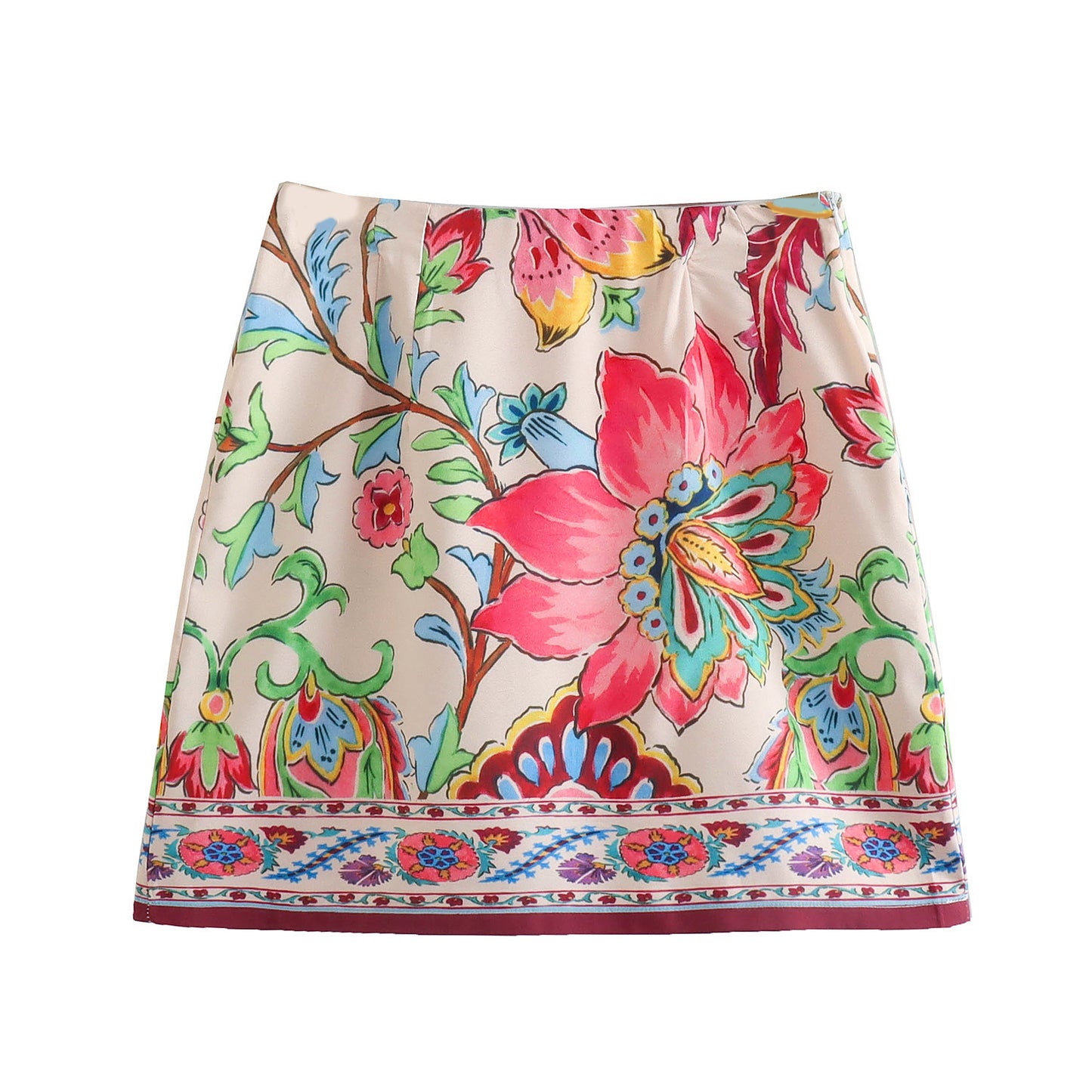 European And American Women's Clothing Fashion Printed Coat Shirt Skirt Pants Fashion Suit