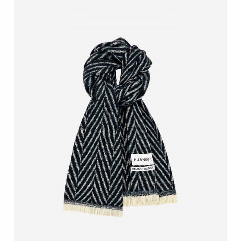 Autumn And Winter Warm Temperament Wild Atmosphere Couple Scarf