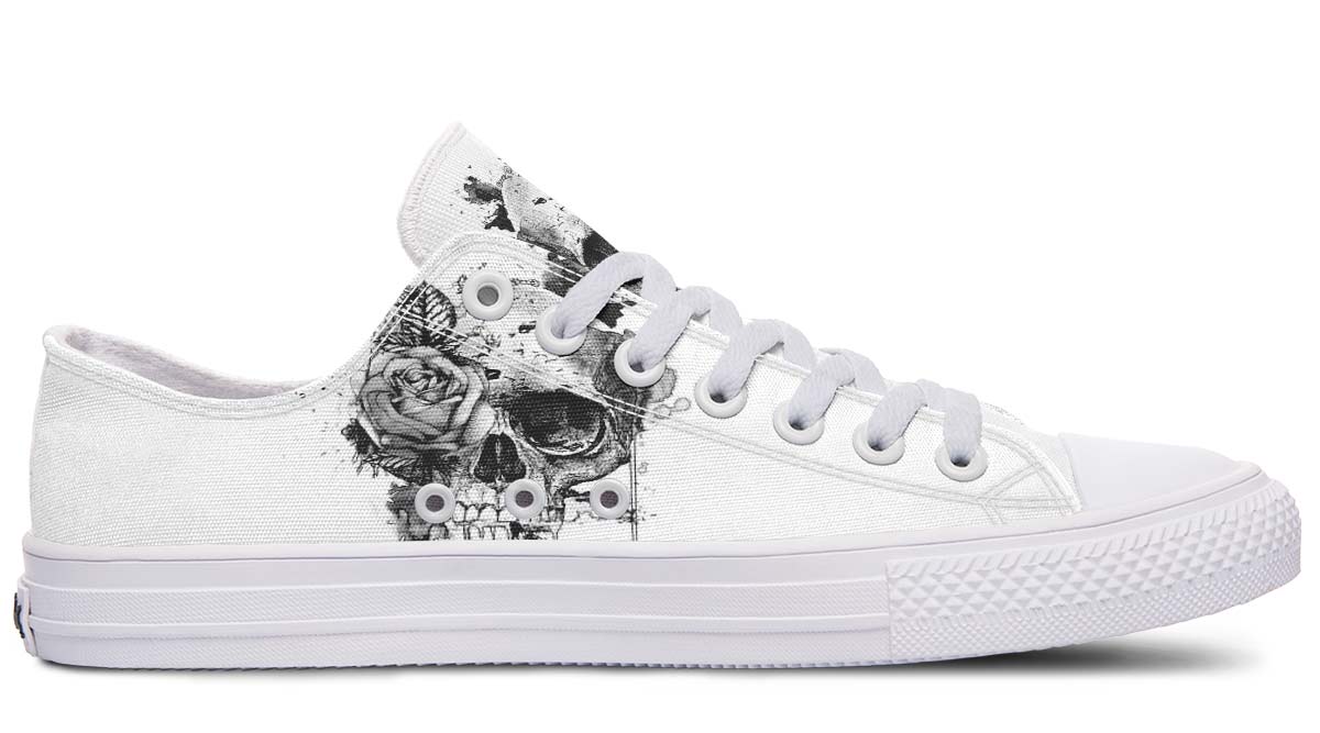 Fashion Print Couple Low-Top Canvas Shoes