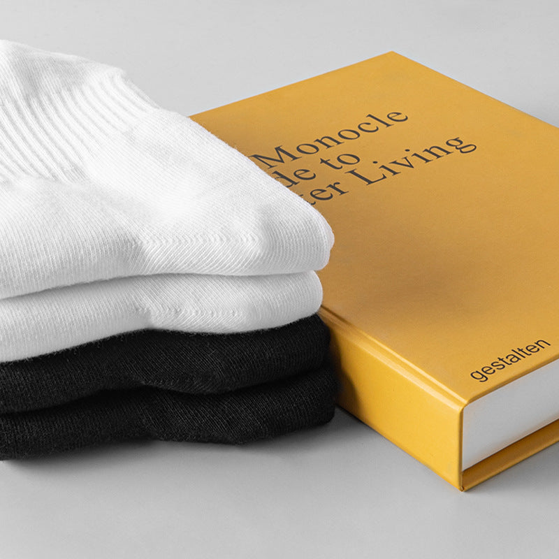 Combed Cotton Minimalist Thin Men's Socks