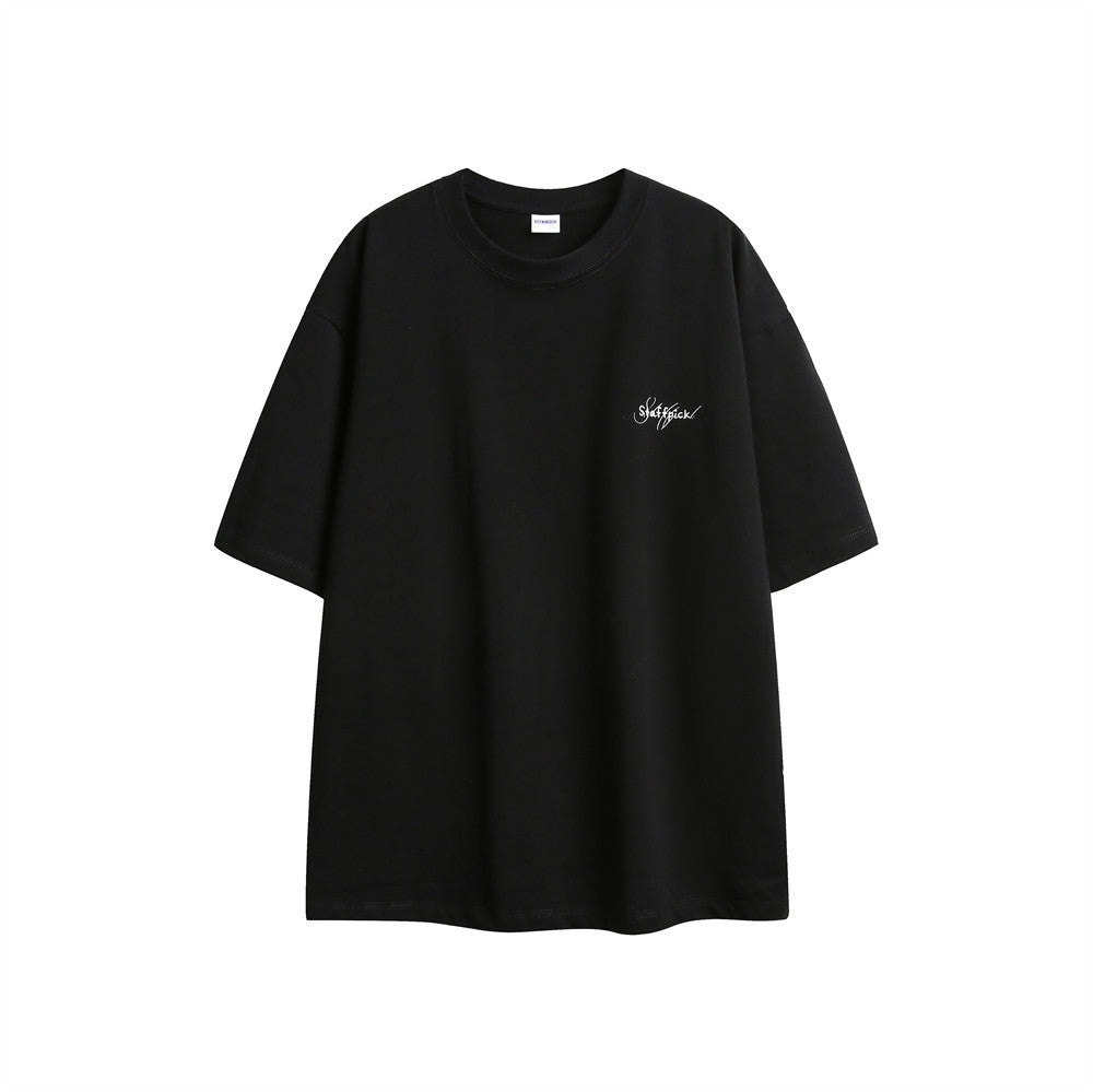 Letter Print Short-sleeve T-shirt For Women