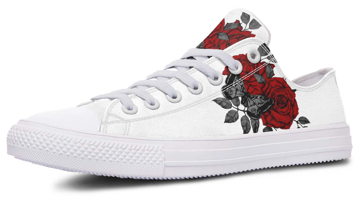 Fashion Print Couple Low-Top Canvas Shoes