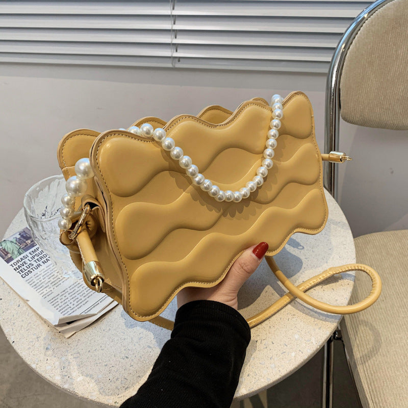Fashion Simple Pearl One-shoulder Messenger Bag