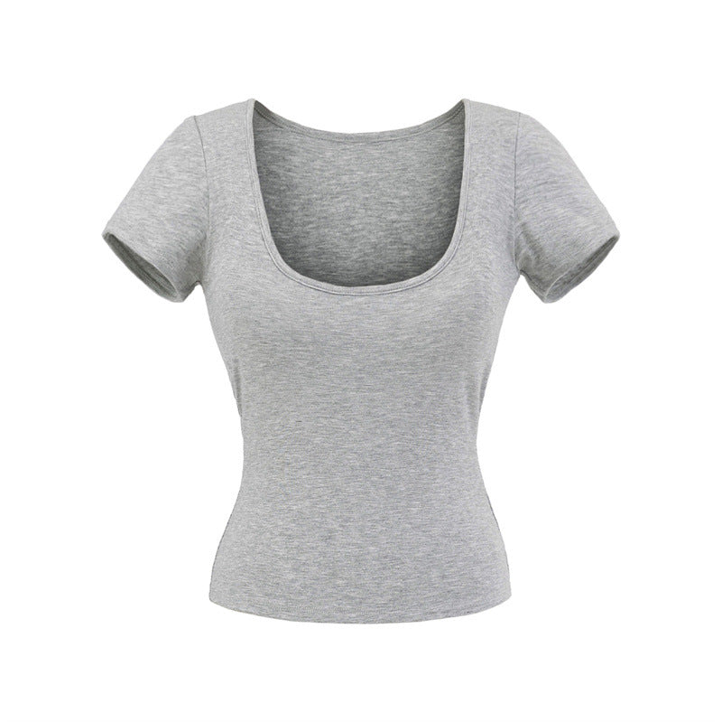 Summer Hot Girl Sexy Short Sleeve T-shirt