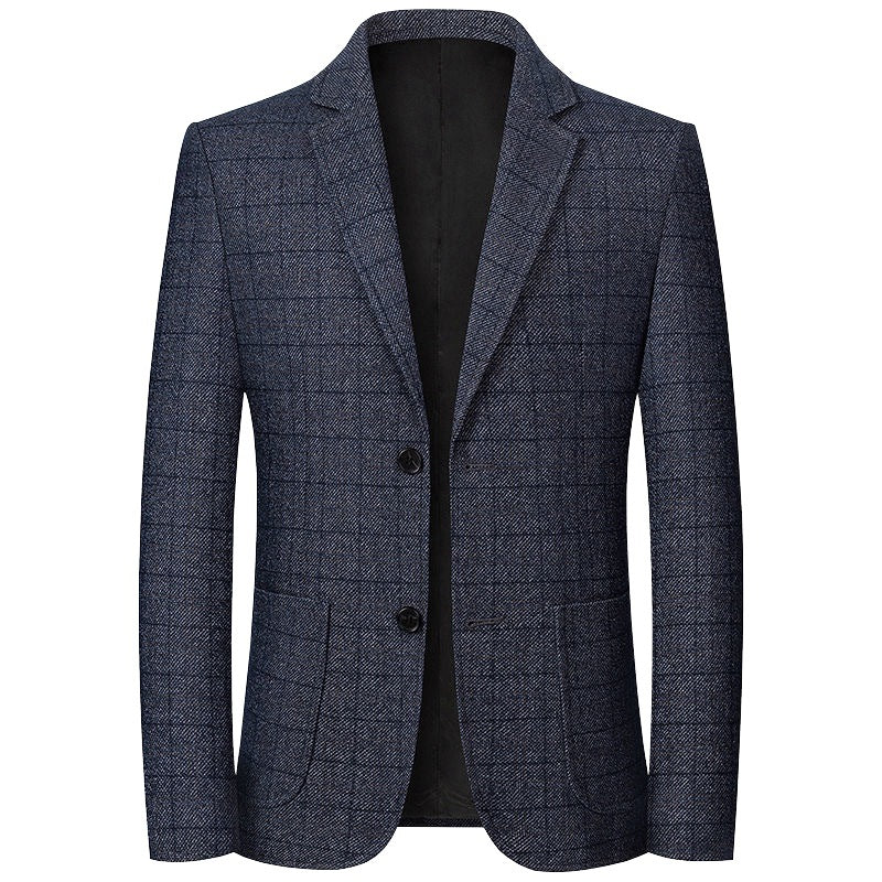 New Middle-aged Men's Casual Separate Suit Top