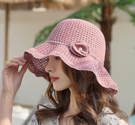 Female Spring And Summer Japanese Face Cover Sun-proof Sun-shade Fisherman Hat