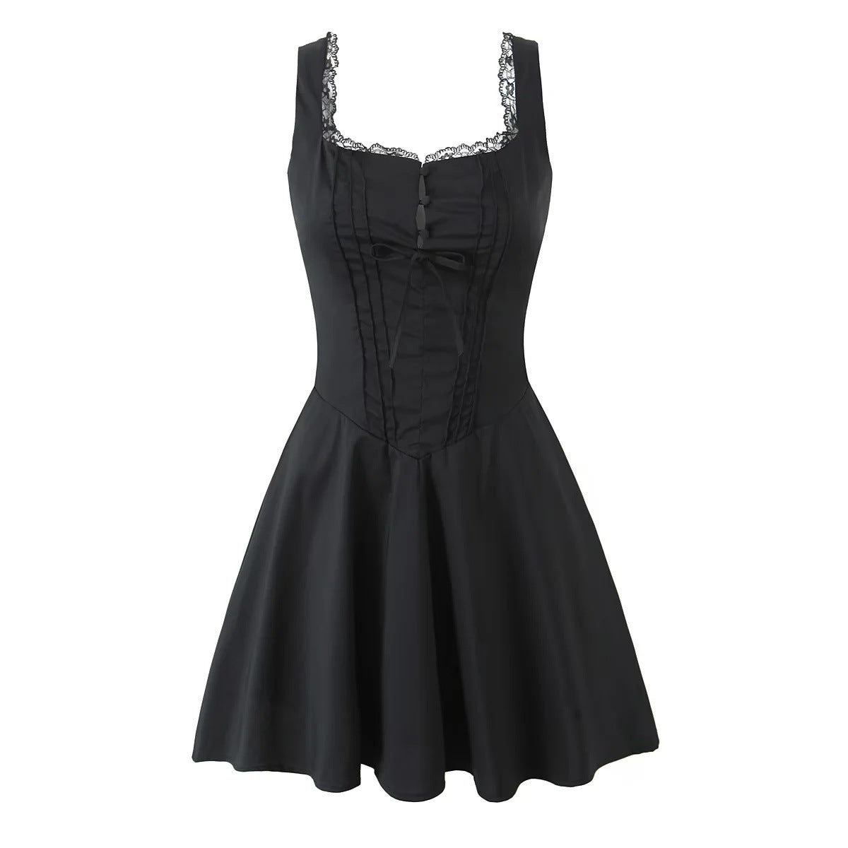 French-style Sexy V-neck Low-cut Slip Dress For Women