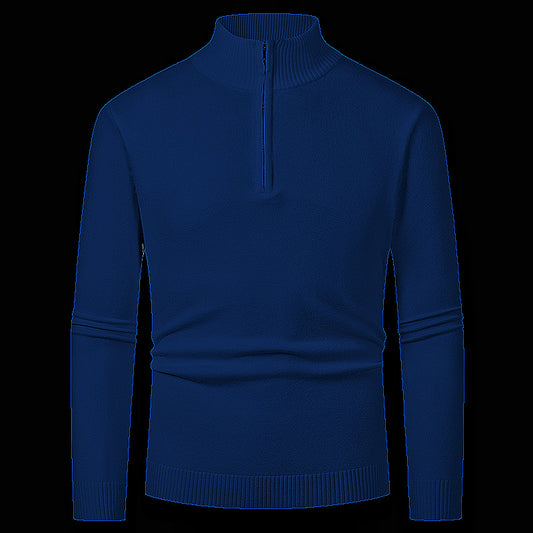 Fashion Trend Half Zipper Sweater