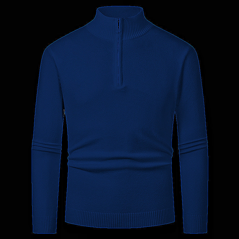 Fashion Trend Half Zipper Sweater