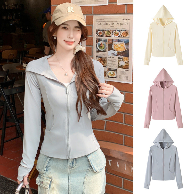 H829 Pocket Summer Outdoor Ice Silk Sun Protection Clothing