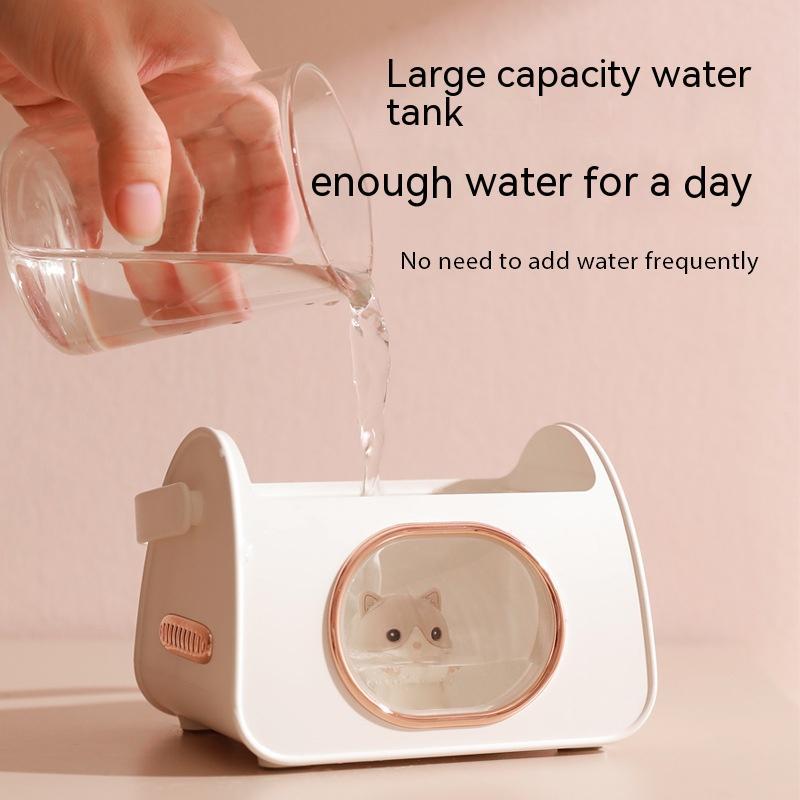 Cute Pet Double Spray Humidifier Cute Mini Large Capacity