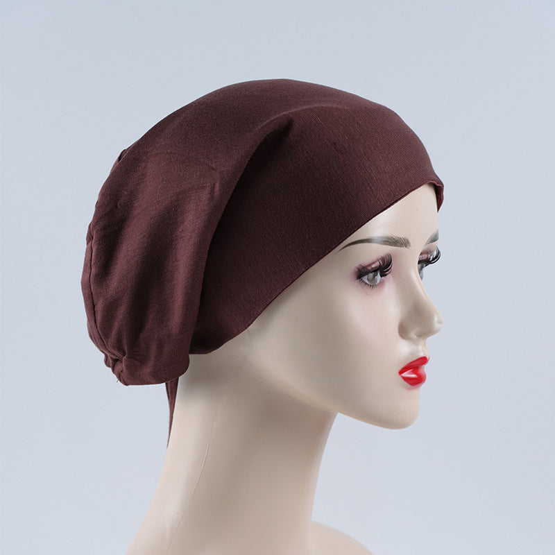 Modal Rayon Lined Elastic Satin Chiffon National Headband