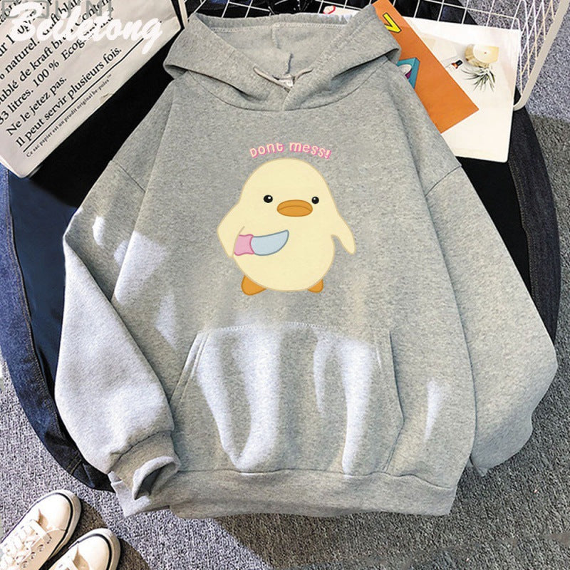 Women's Casual Cartoon Loose Sweater