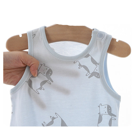 Baby Boy's One Piece Sleeveless Vest