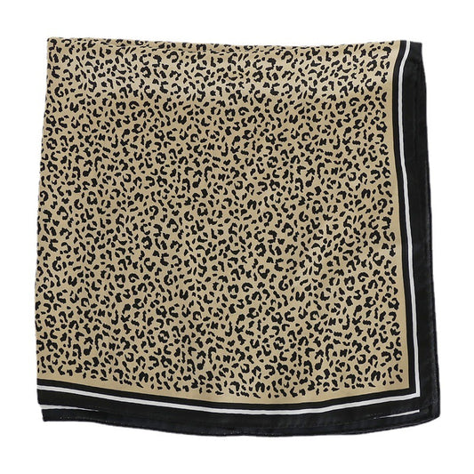 Kunstsilke Tørklæde med Leopardprint