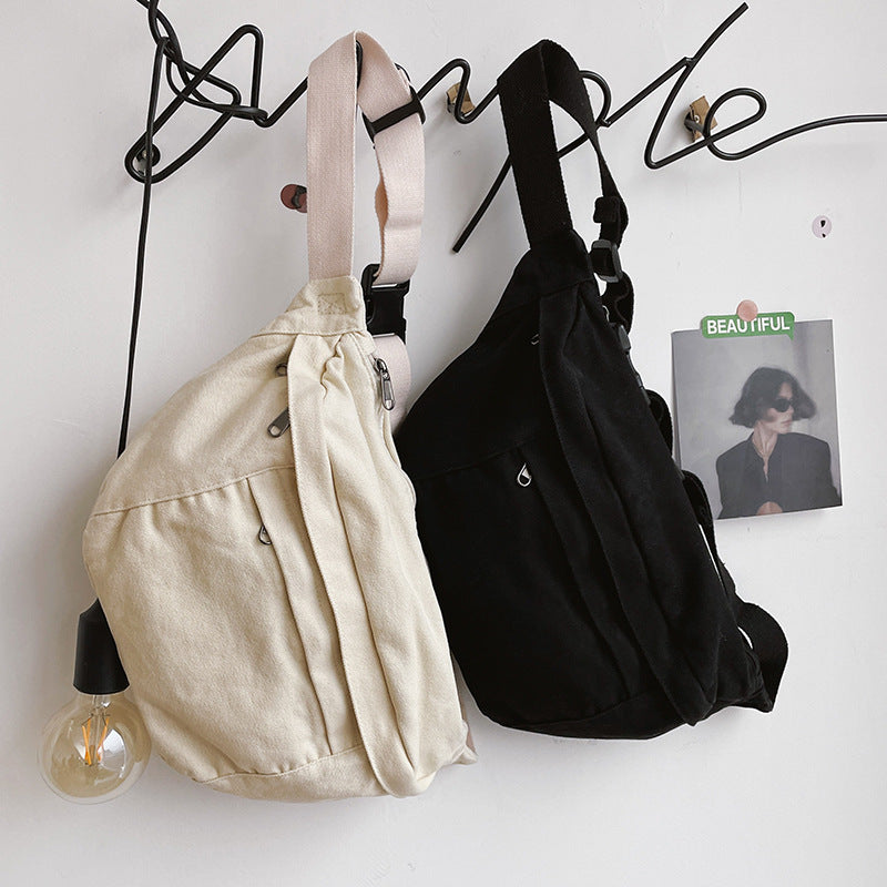 Japanese Chest Bag Men's Casual Large-capacity Street Trend Messenger