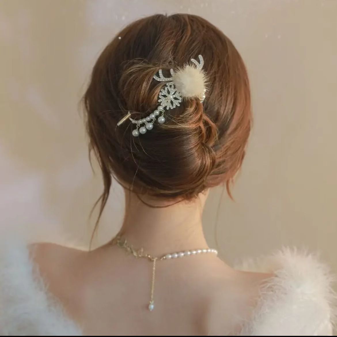 Christmas Headdress Small Deer Antlers Hair Band