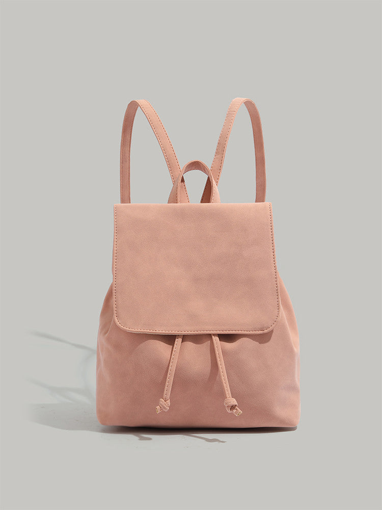 New Autumnwinter Retro Soft-leather Tote Bag In A Minimalist Style