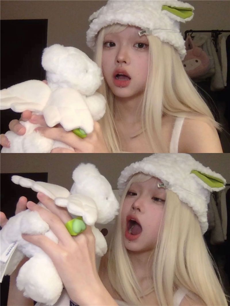 Cute Hairy Head Ear Protectors