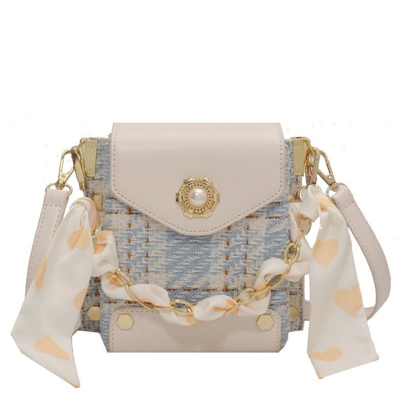 match Fashion Messenger Bag Small Square Bag Popular One-shoulder Handbag