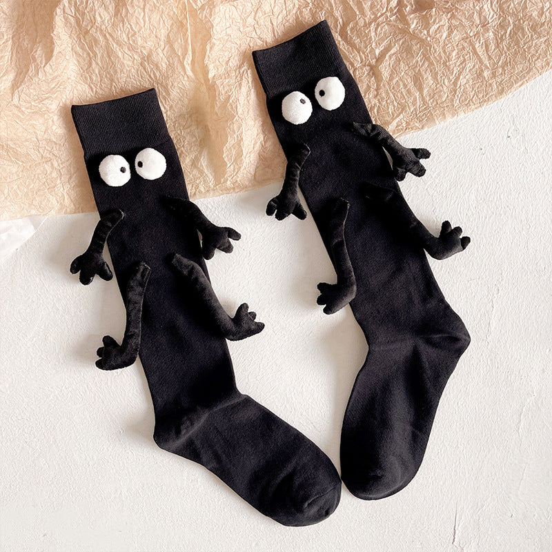 Cute Plush Doll In Tube Socks JK Is Thin Pure Cotton Pile Pile Short Boots Couple