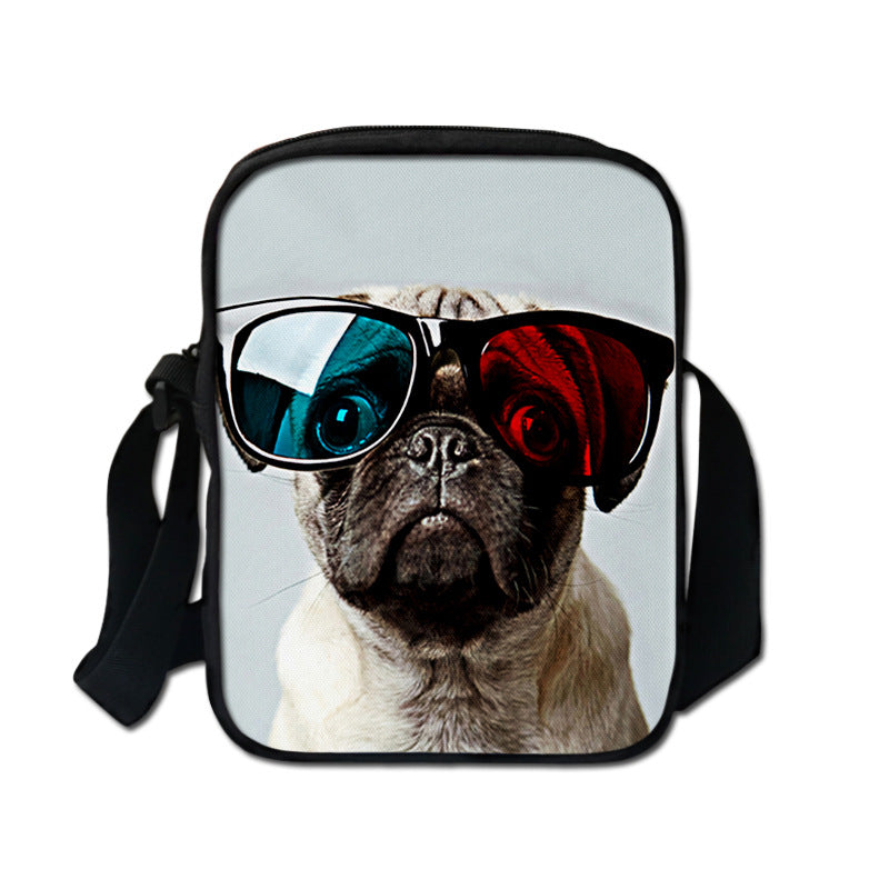 Baggy One Shoulder Schoolbag Messenger Bag