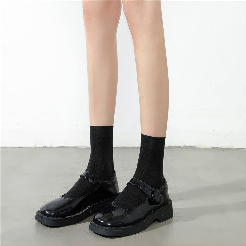 Solid Color Velvet Over Knee Socks JK Accessories