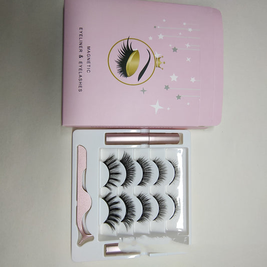 Magnetic Liquid Eyeliner Suit Five Pairs