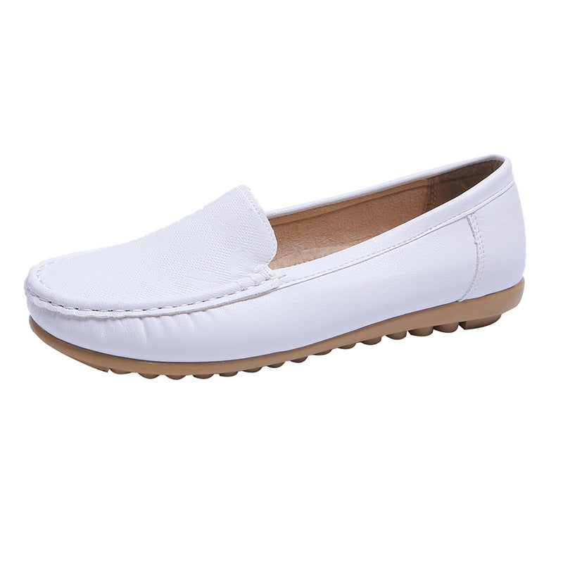Beef Tendon Soft Bottom Working Flat Non-slip Maternity Shoes
