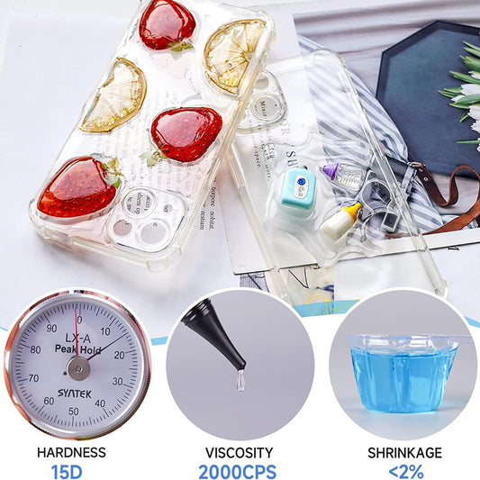 Uv Transparent Soft Epoxy Transparent Crystal Glue Epoxy Yellow Resistant