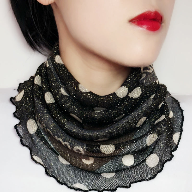 Earrings Variety Bib Women's Turtleneck Scarf Face Mask