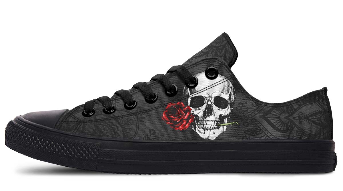 Fashion Print Couple Low-Top Canvas Shoes
